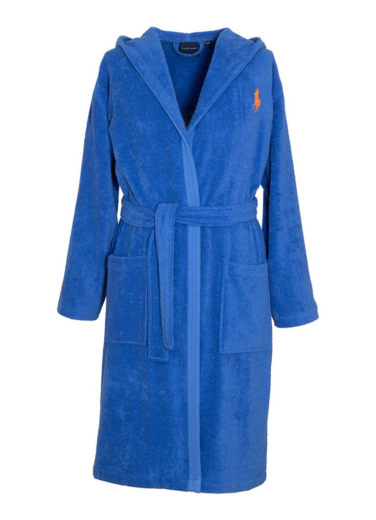 Ralph Lauren Player cotton bathrobe