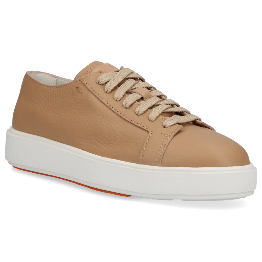 Santoni - Sneaker low 60919 Nubukleder - beige