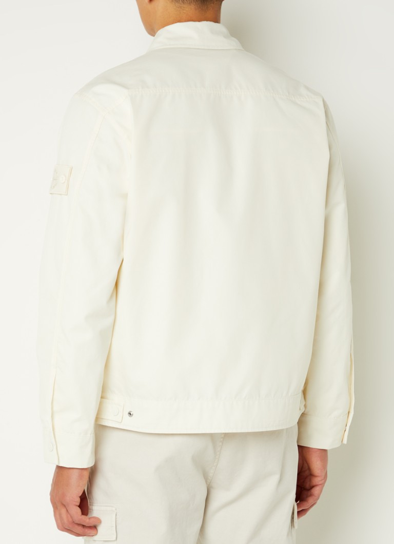 Τζάκετ Stone Island 432F1 με τσέπες στο στήθος και λογότυπο