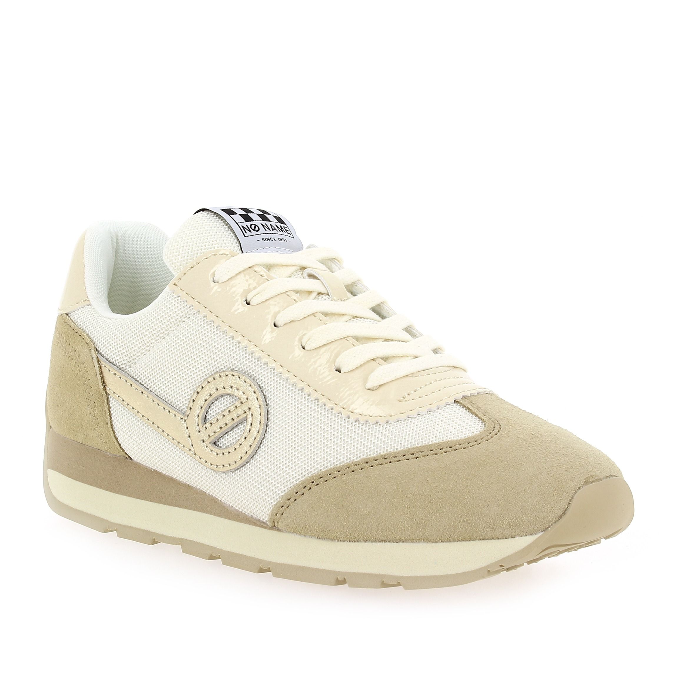 No Name  CITY RUN JOGGER - Blanc Beige