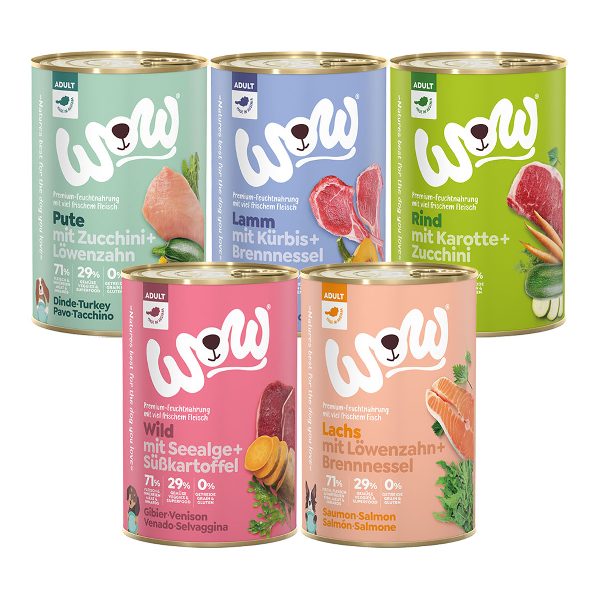 WOW Adult 30x400g Mixpaket günstig kaufen bei ZooRoyal