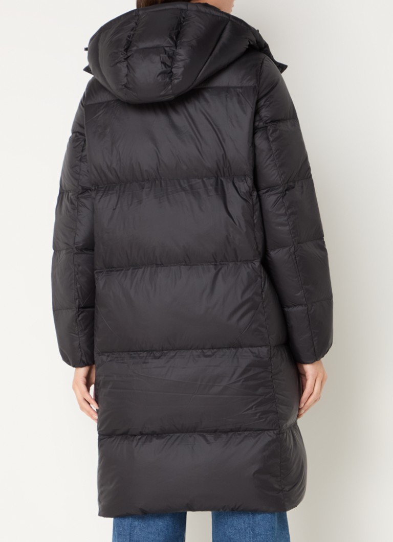 Calvin Klein down-filled puffer jacket with detachable hood