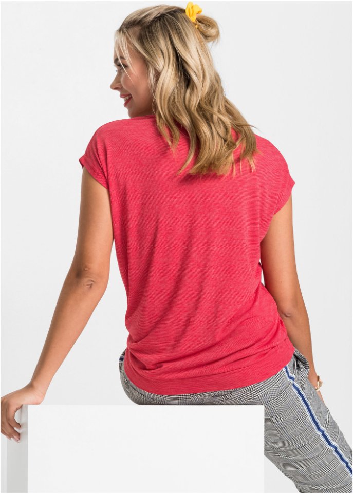 Shirt mit Knoteneffekt