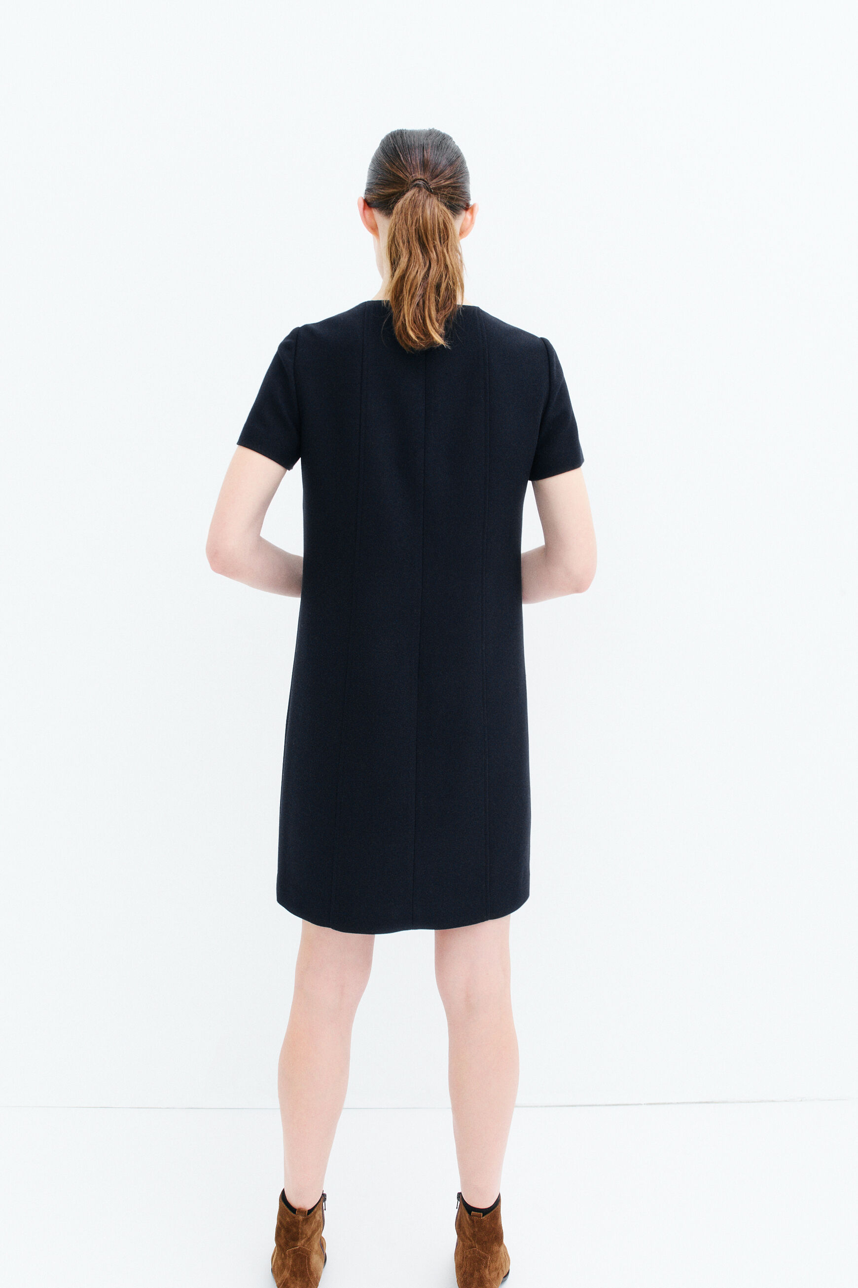 robe saphir bleu marine femme