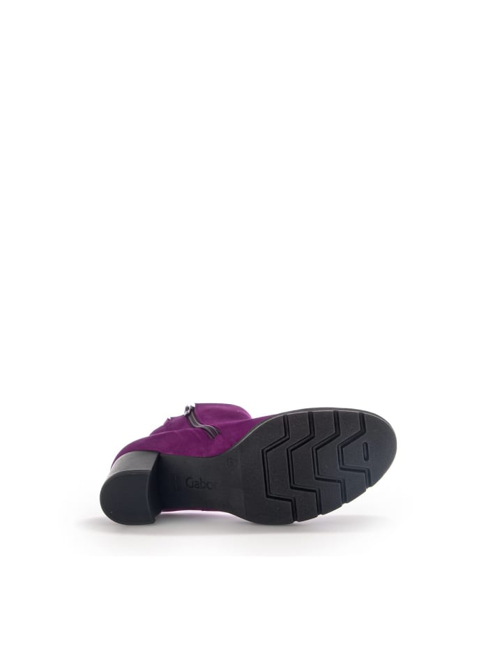 Gabor Comfort Plateau Stiefeletten in lila günstig kaufen