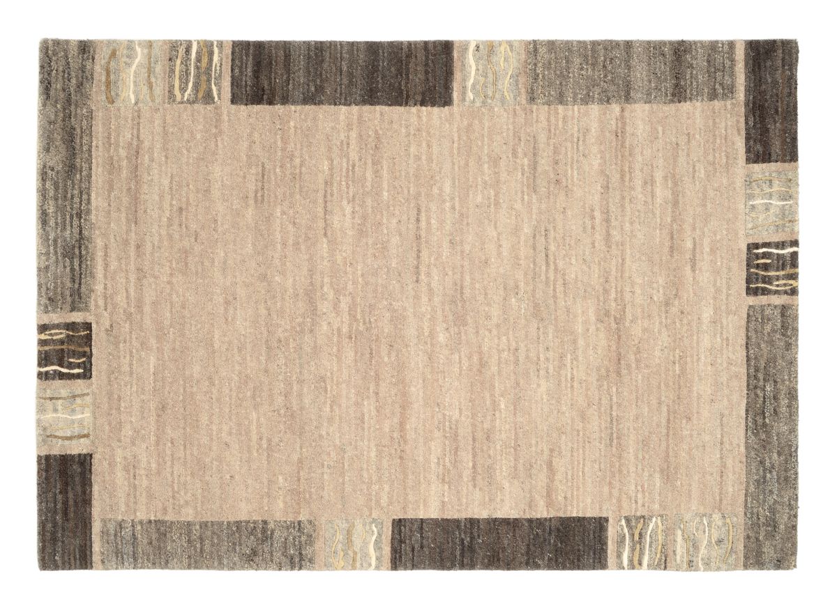 Teppich aus Nepal Silk Lalitpur Natur 70 x 140 cm