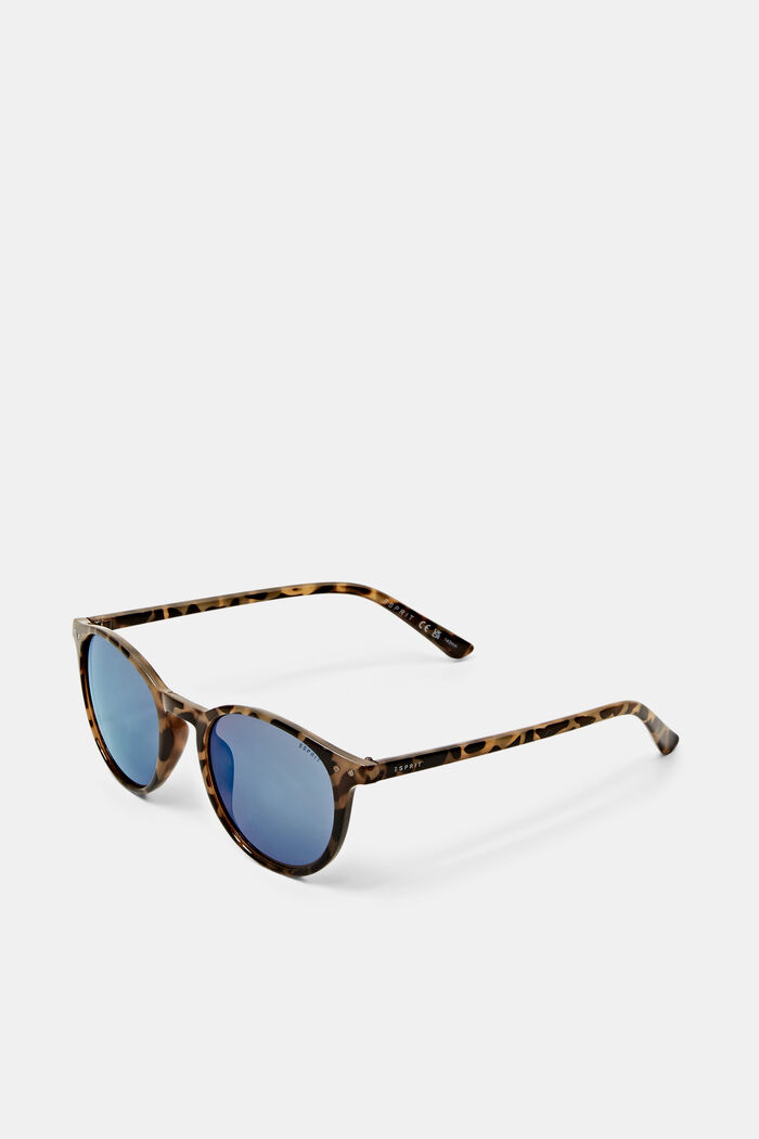 Unisex-Sonnenbrille mit verspiegelten Gläsern