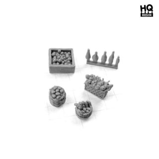 HQ Resin - Groceries / Food Supplies Basing Kit