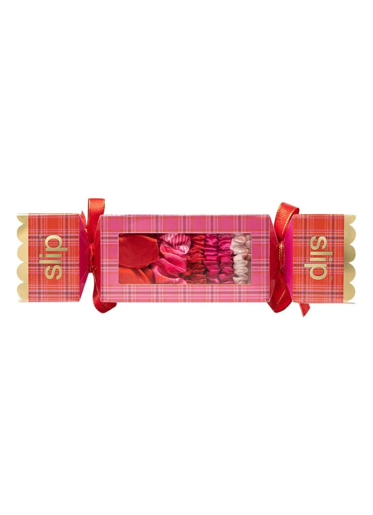 Set di elastici per capelli assortiti in pura seta - Edizione limitata, set di 5 elastici per capelli in seta
