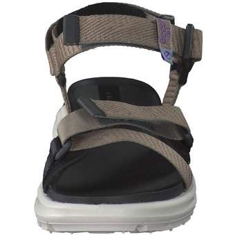 Ecco Exowrap W 3S Tex Sandale in beige