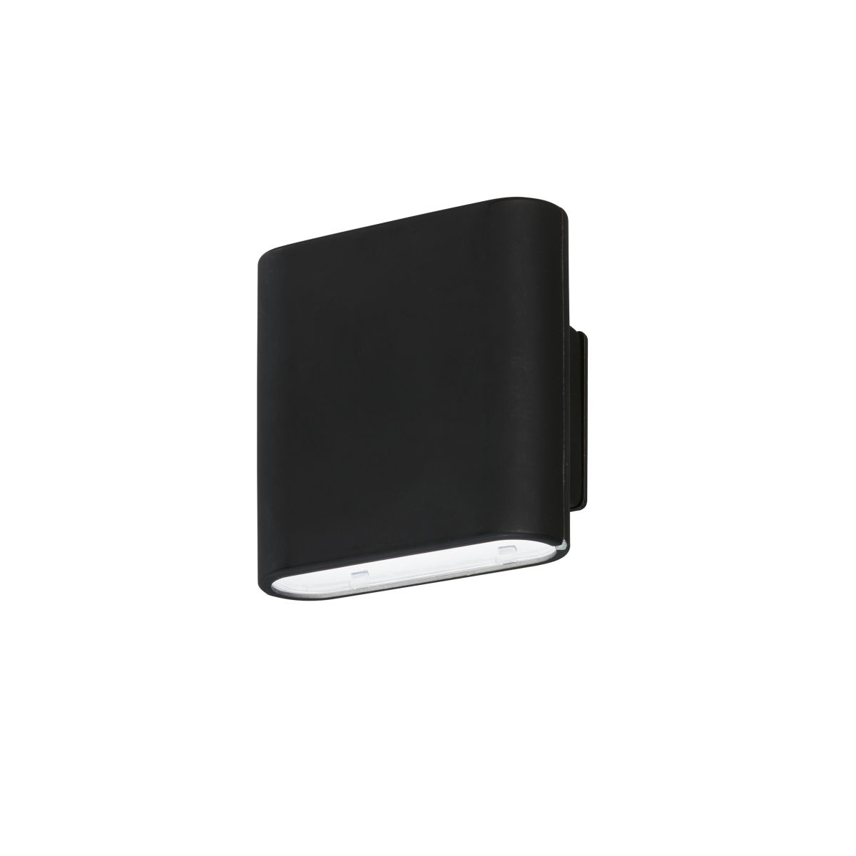 Fischer & Honsel Akku Wandlampe Magnetics Schwarz 10 x 10 cm
