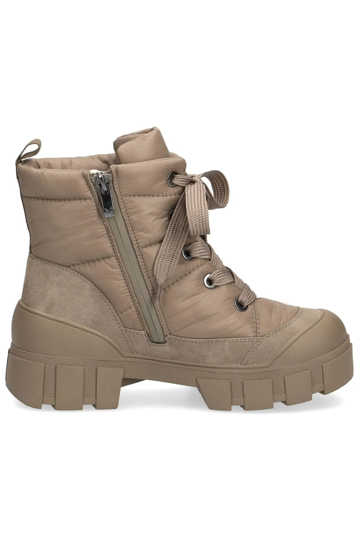 Caprice  Stiefelette - Beige - Blockabsatz