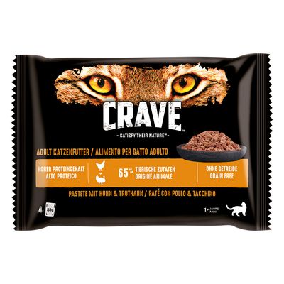 Sparpaket Crave Pouch Multipack 11 x 4 x 85 g
