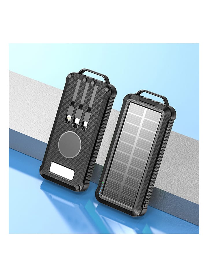 SWEET ACCESS Solar-Powerbank 20.000 mAh in Schwarz günstig kaufen onesize