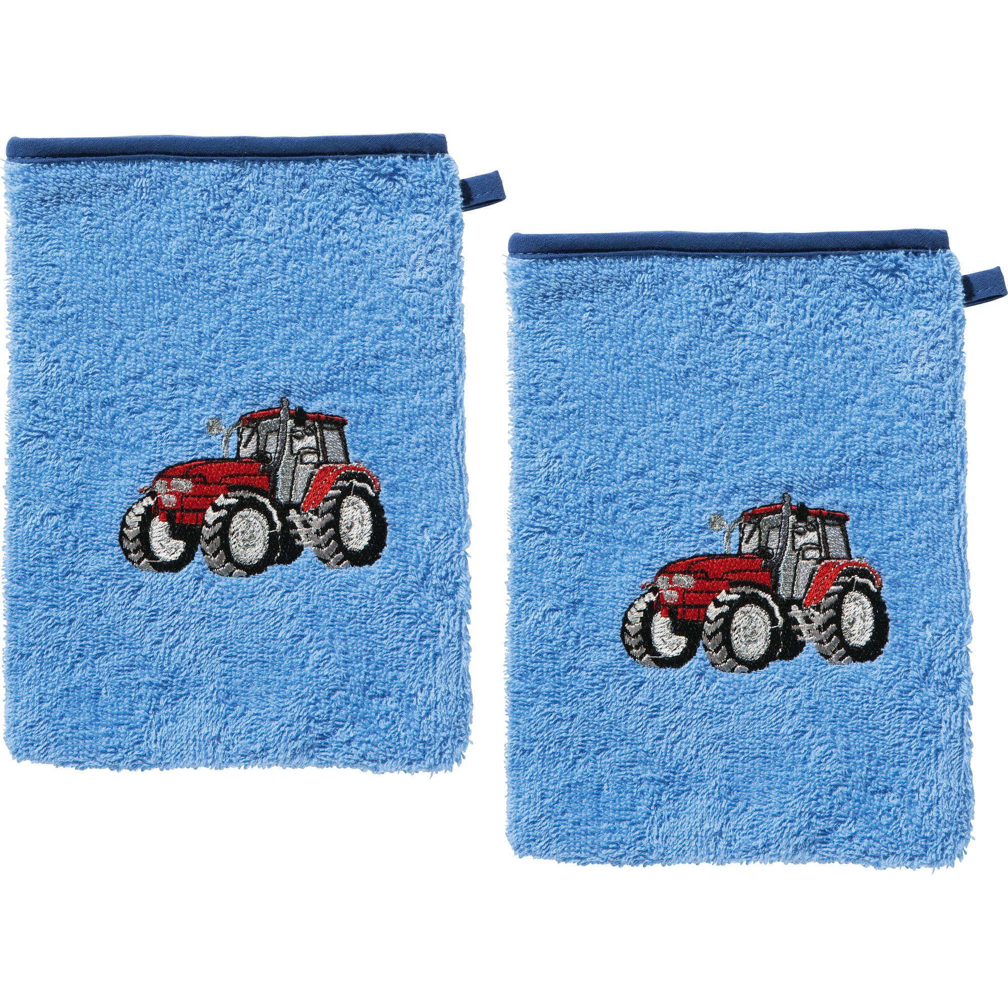 Erwin Müller Handtuch Set Kinder-Frottier-Set 3-tlg., Frottier, (3-tlg), Walk-Frottier Uni