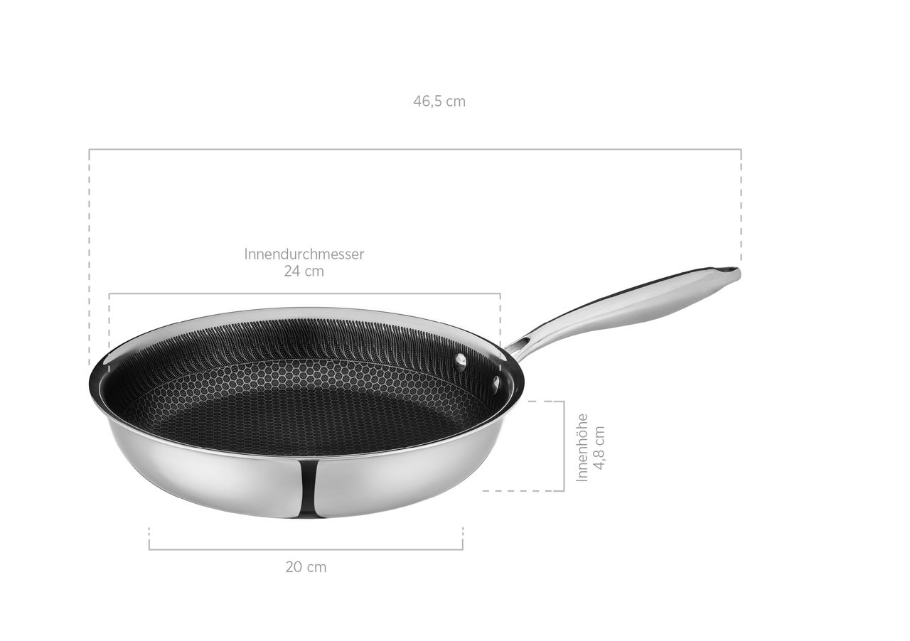 Mäser Serie Hestia, Bratpfanne 24 cm