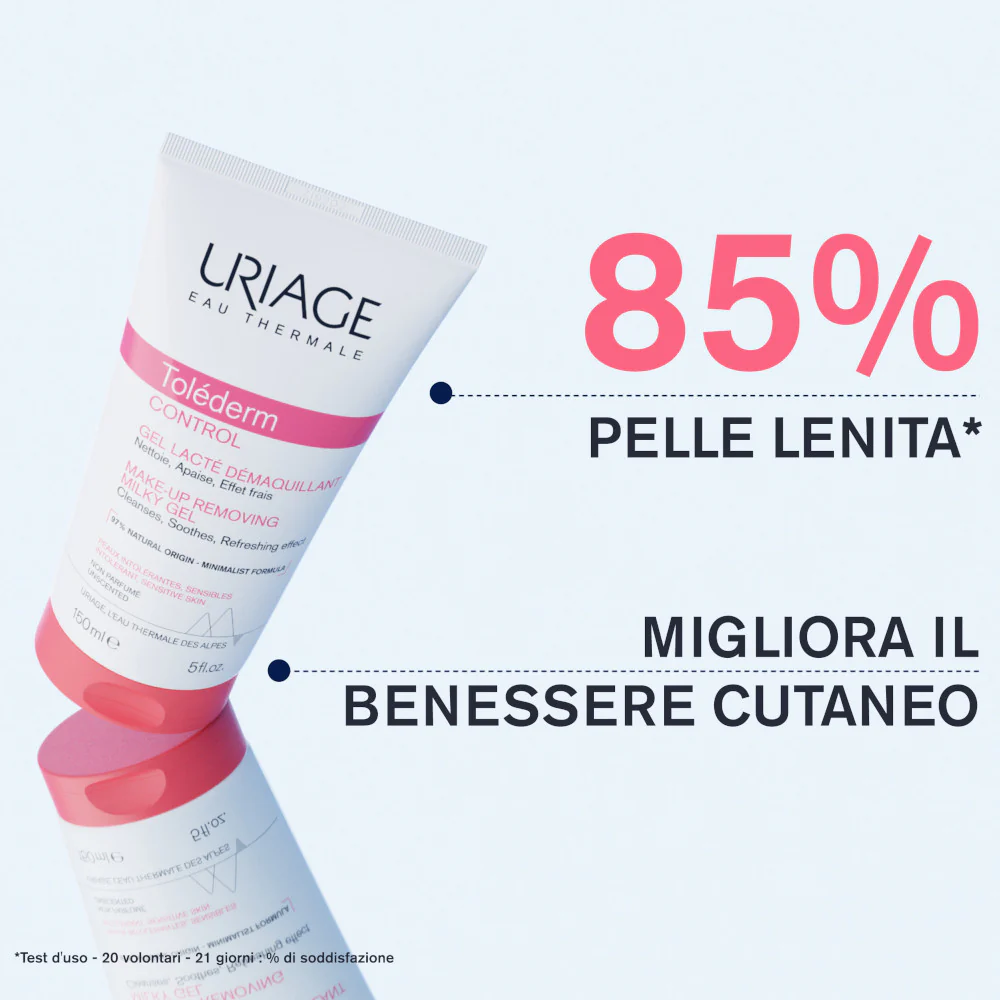 TOLÉDERM CONTROL Toléderm Control Beruhigendes Reinigungsmilch-Gel - Gesichtsreinigungsmilch