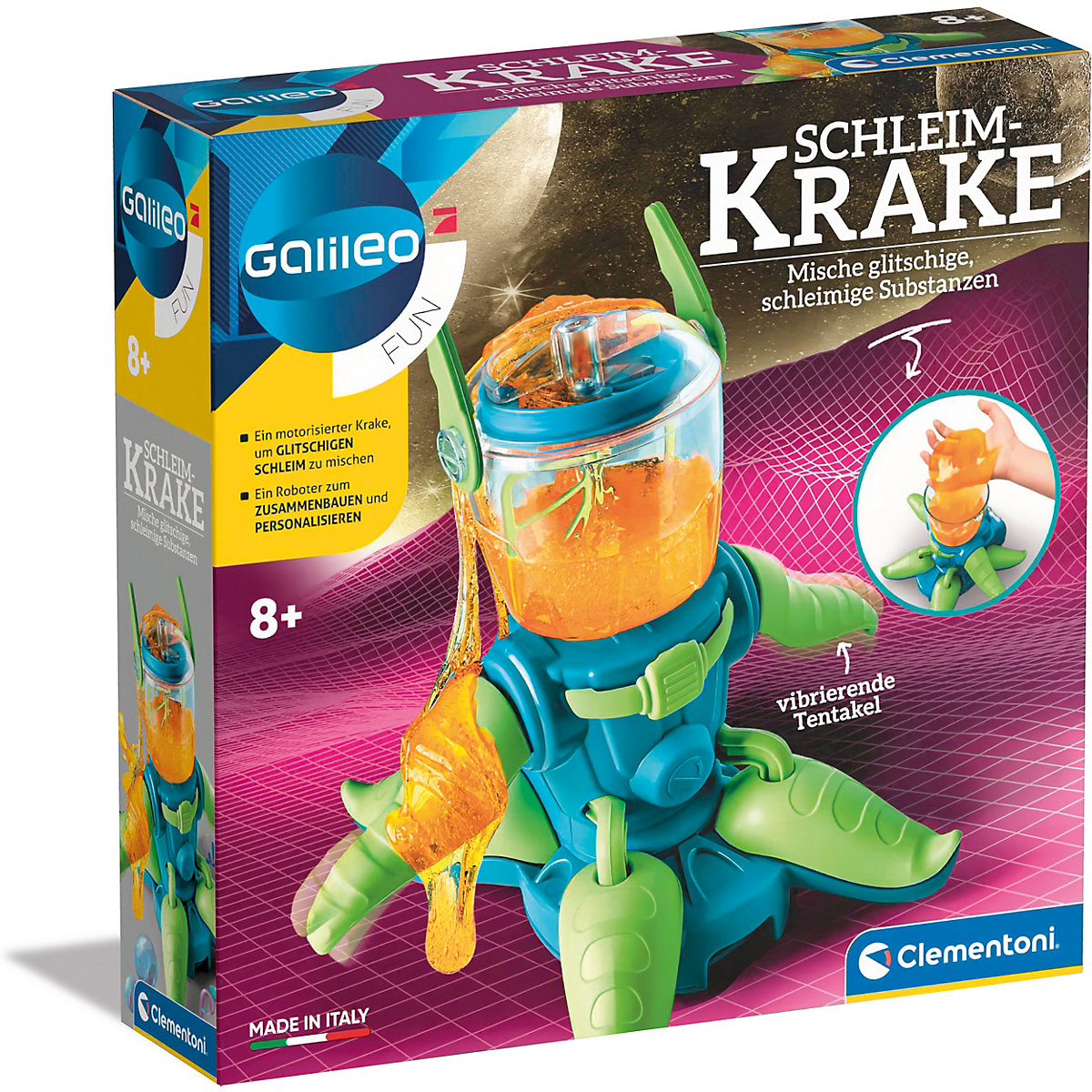 Galileo FUN - Schleim-Krake - Mische glibschige, schleimige Substanzen