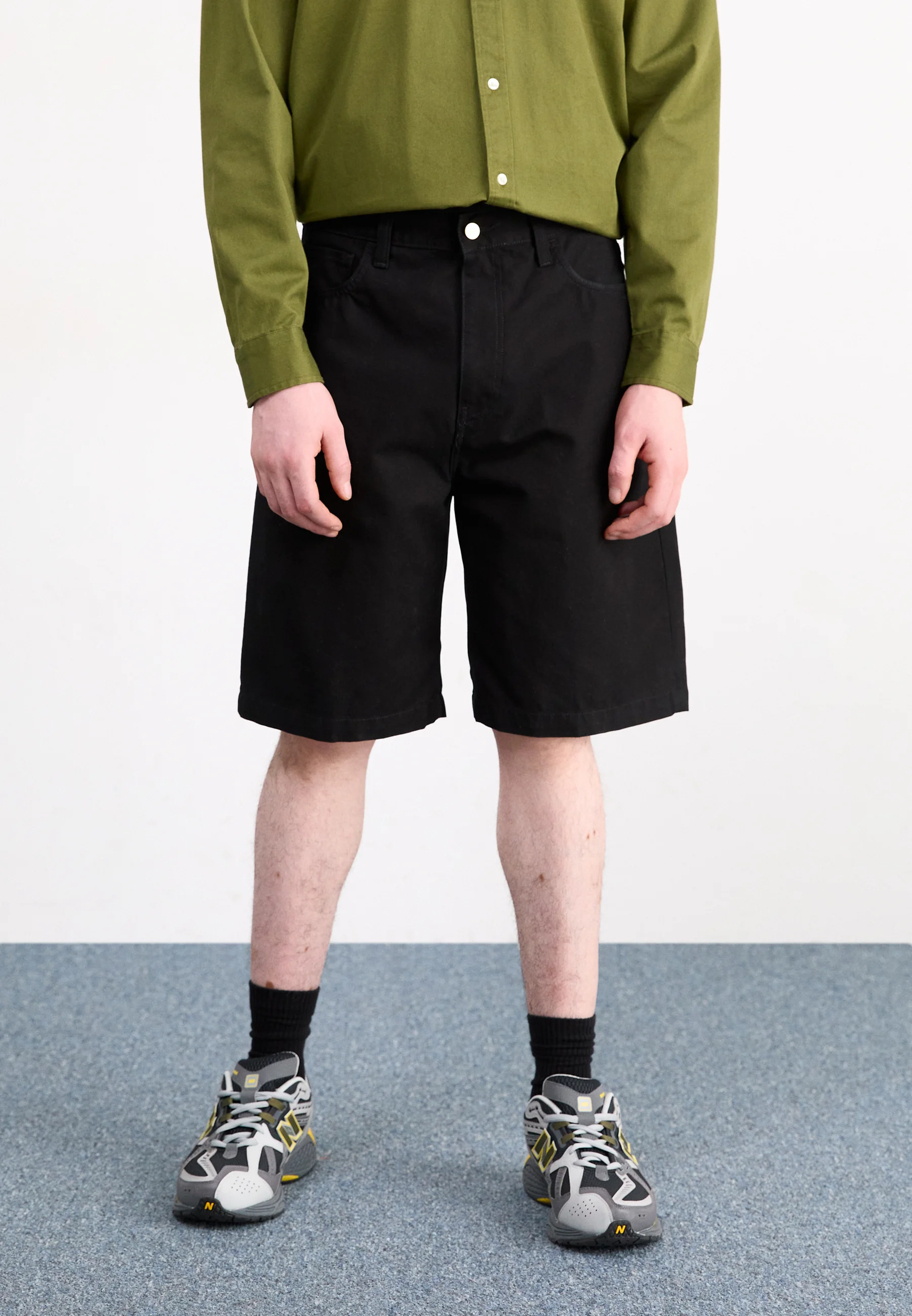 Carhartt WIP LANDON - Pantalones cortos vaqueros