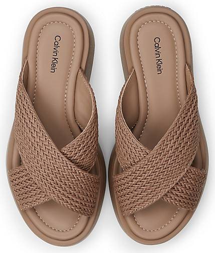 Calvin Klein Plateau-Pantolette BUBBLE SLIDE