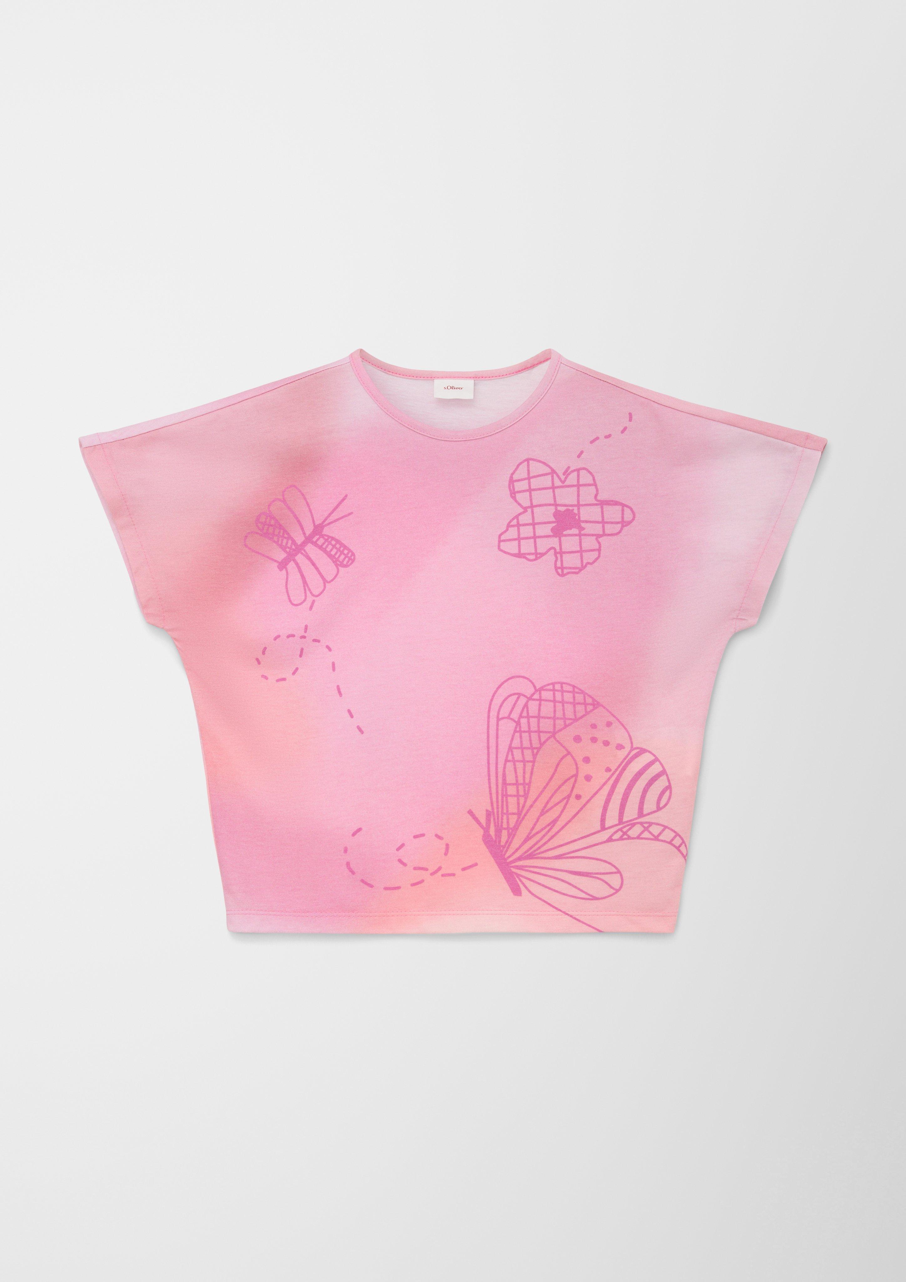 Poncho mit Allover-Print  2130414-44D1
