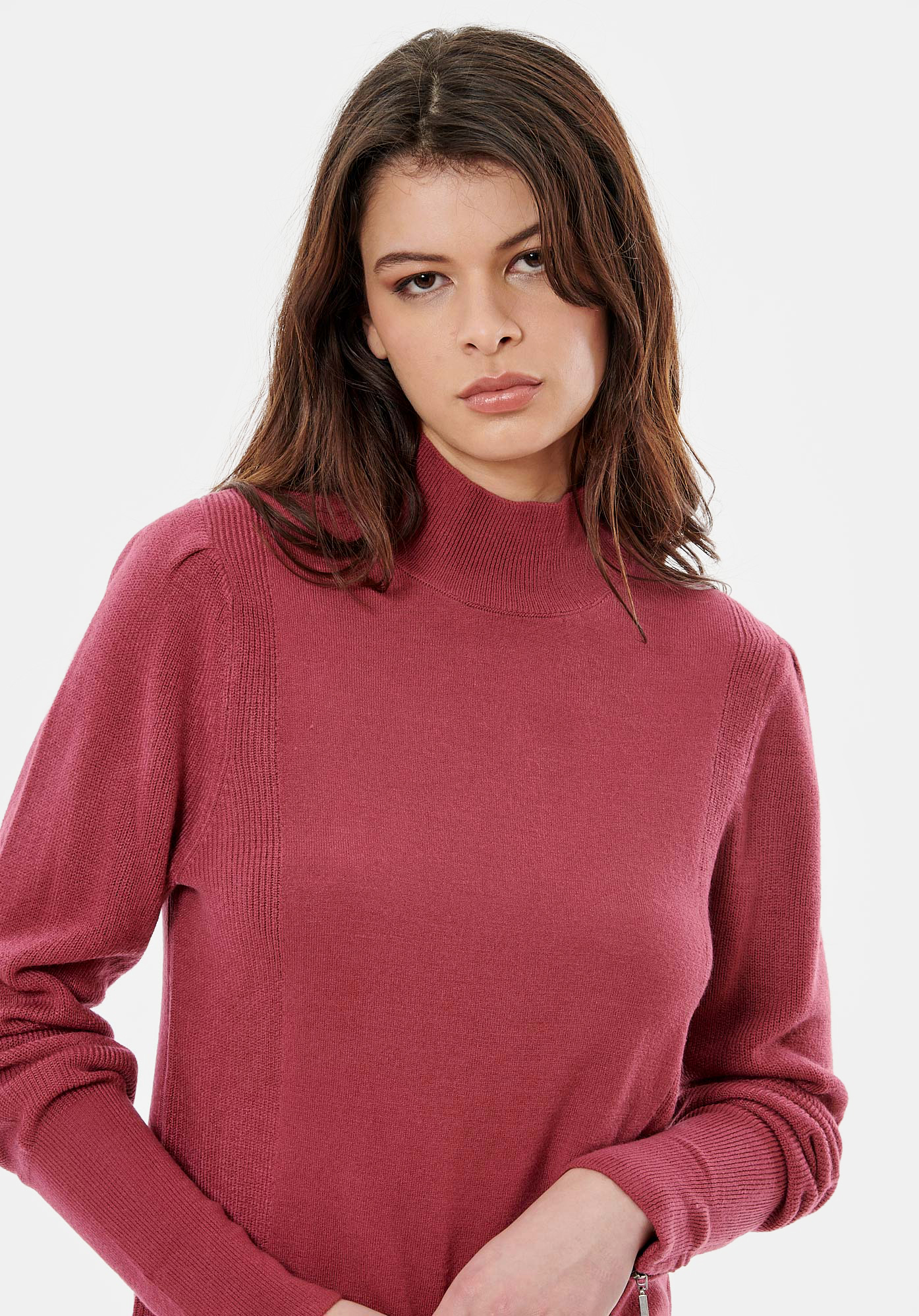 LIZON  Pull fuchsia femme