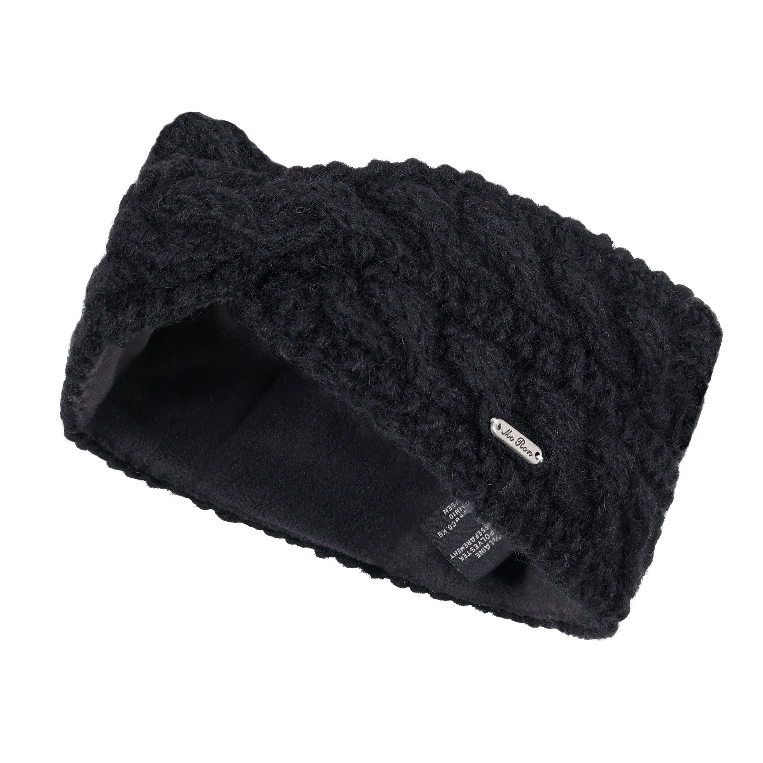 McRon Stirnband Modell Indra im Twist, komplett mit Fleece gefüttert