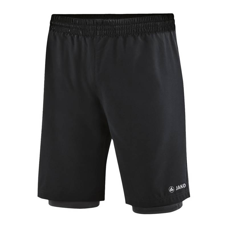 JAKO 2-in-1 Trainingsshort Fuballshorts Herren