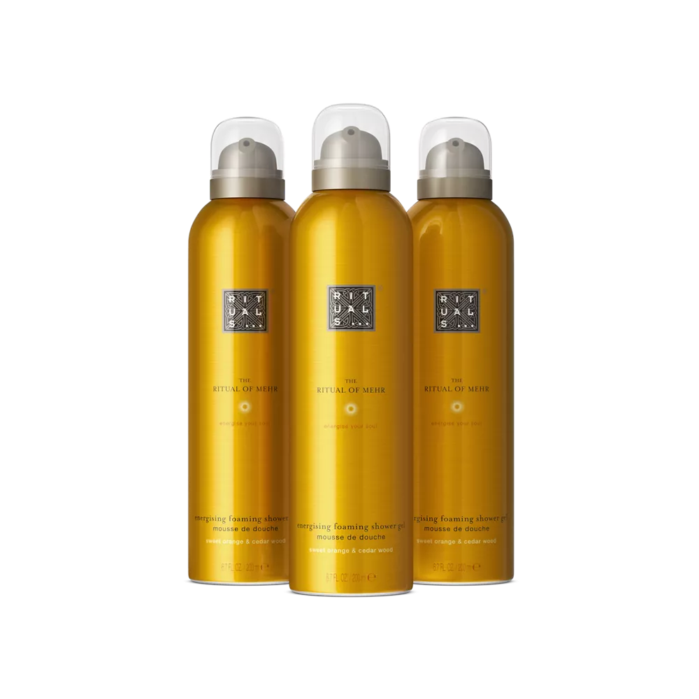 Le pack économique de mousse de douche The Ritual of Mehr (3 x ...