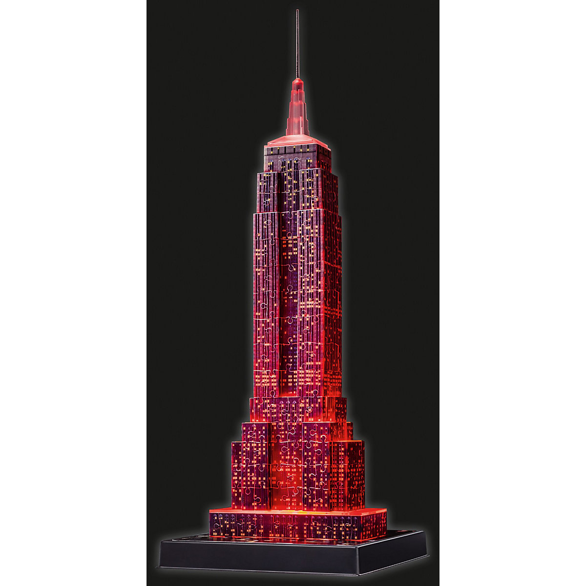 3D-Puzzle Night mit LED, H49 cm, 216 Teile, Empire State Building bei Nacht