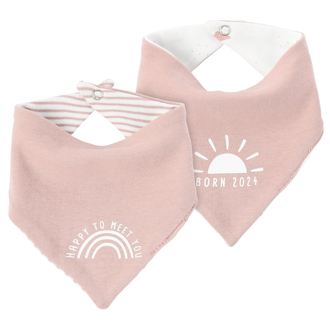 2 Newborn Bandana Born 2024