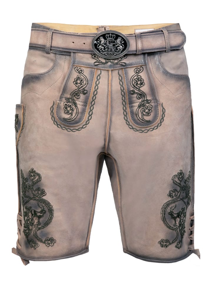 Edelnice Kurze Wildbock Lederhose Felix in natur günstig kaufen
