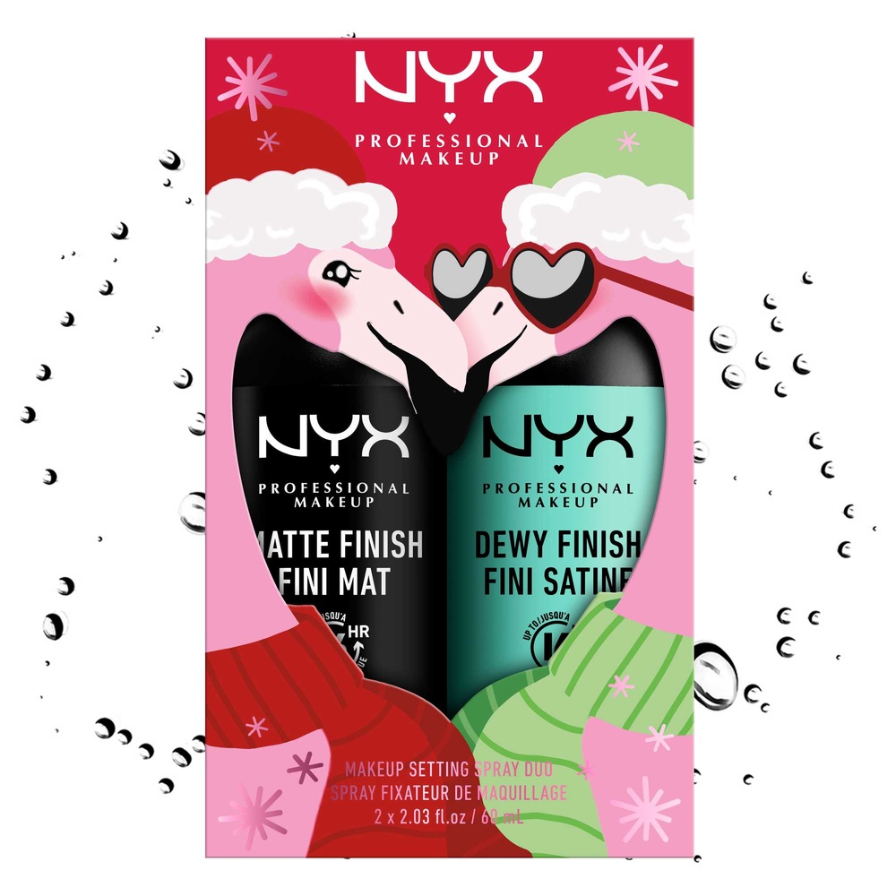 NYX Professional Makeup Duo spray fixateur mat & satiné Fixateur de maquillage