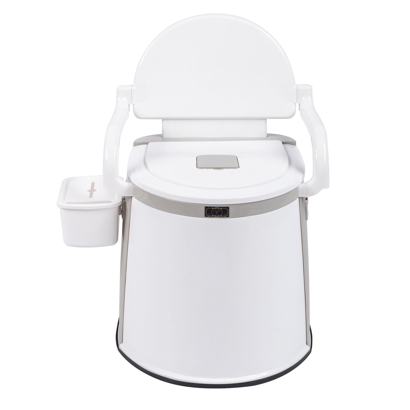 FCH Campingtoilette Tragbare mit Sitz, Deckel, Papierhandtuchbox, Camping