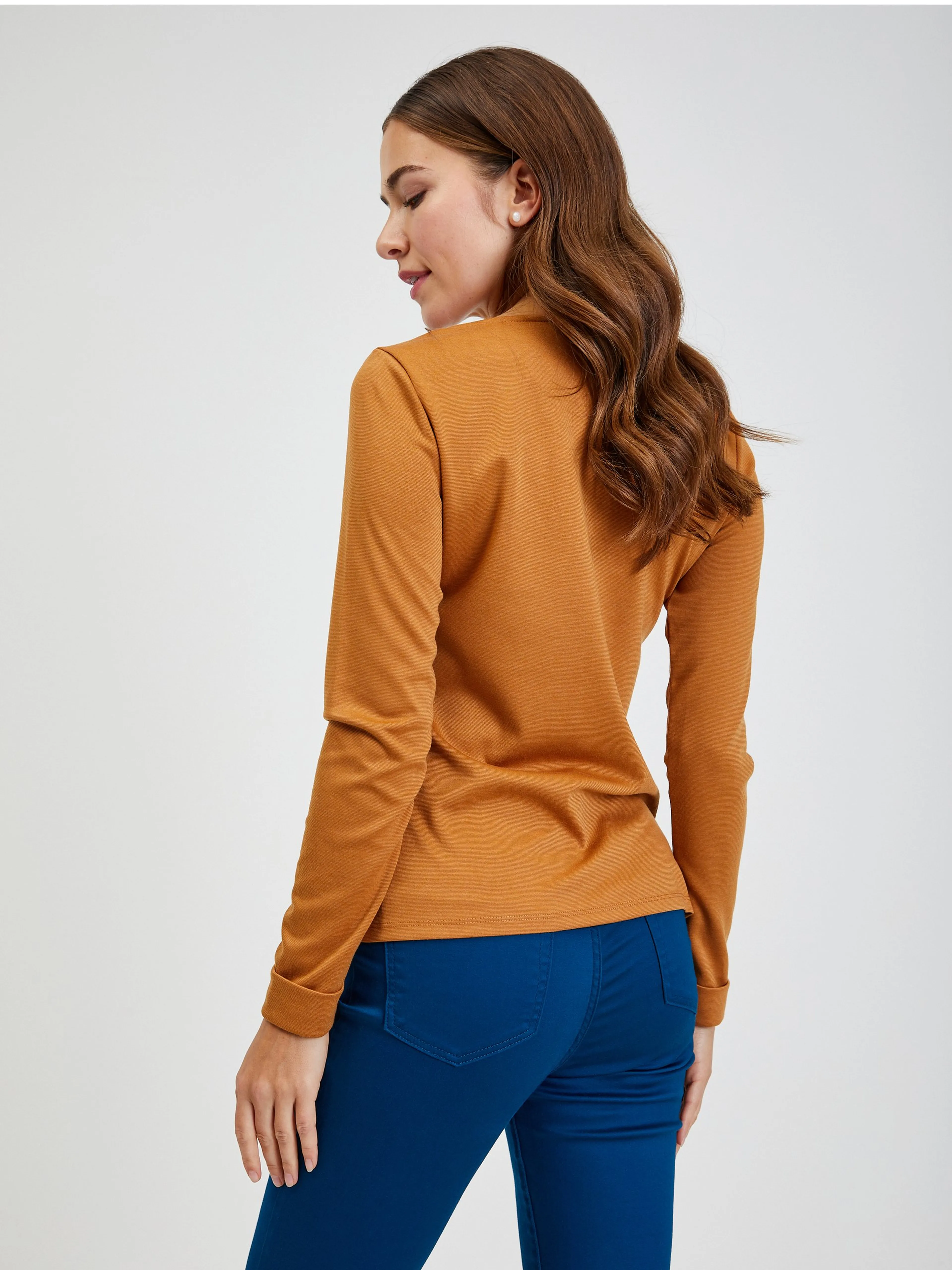 Braunes Damen T-Shirt ORSAY