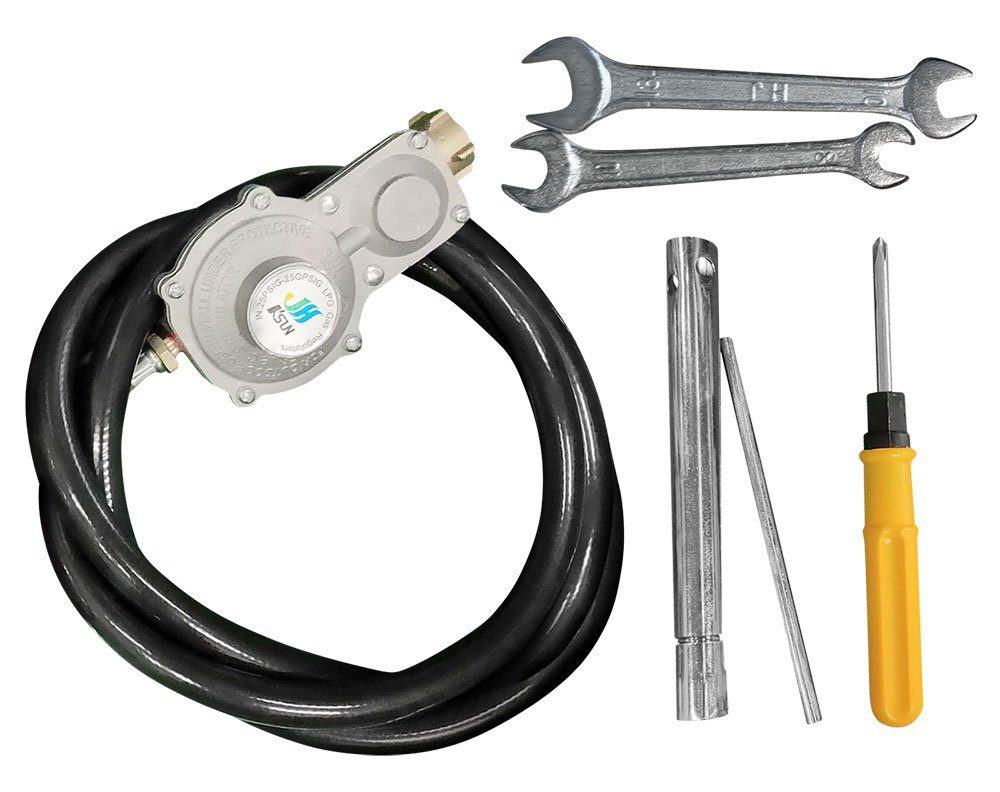 Könner & Söhnen Stromerzeuger KS 4100iE G, 4,00 in kW, (DUAL-FUEL Benzin/LPG Invertergenerator, 1-tlg., 2 USB-Anschlüsse, LED-Anzeige), ECO-Modus, Kupferwicklung, Stromerzeuger ultraleise EURO V