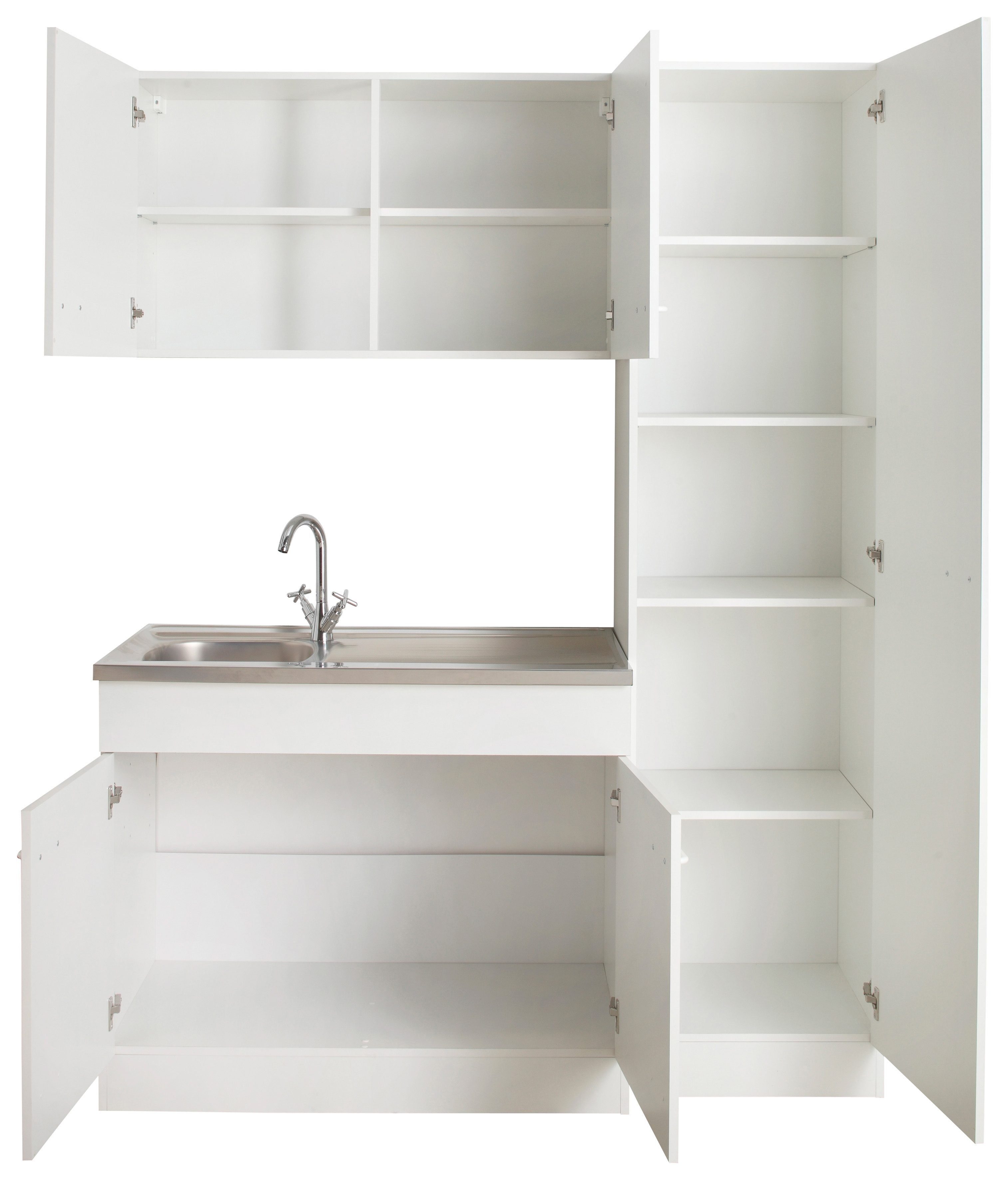 HELD MÖBEL Küchenzeile Elster, ohne E-Geräte, Breite 150 cm