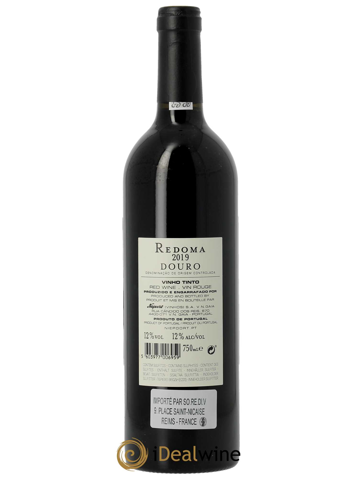 Douro Redoma Tinto Niepoort (CBO à partir de 6 BTS) 2019 - Lot de 1 Bouteille
