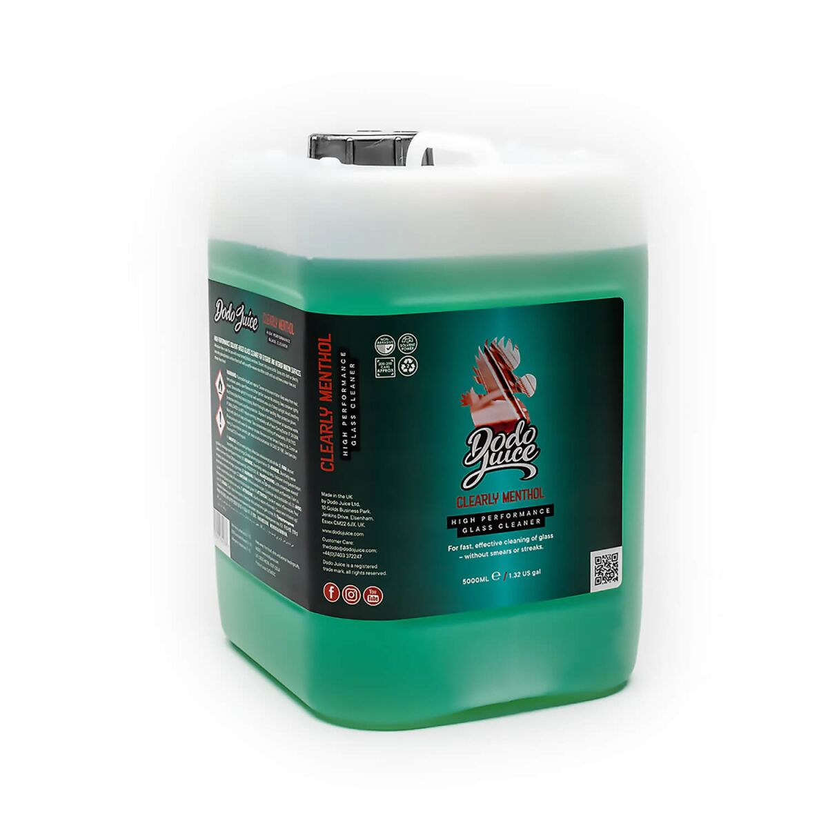 Dodo Juice Clearly Menthol Glasreiniger 5L