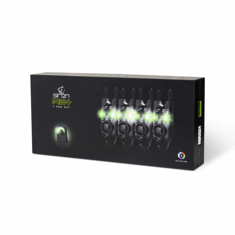 Siren R3+ 4-detektorsett med kontrollenhet