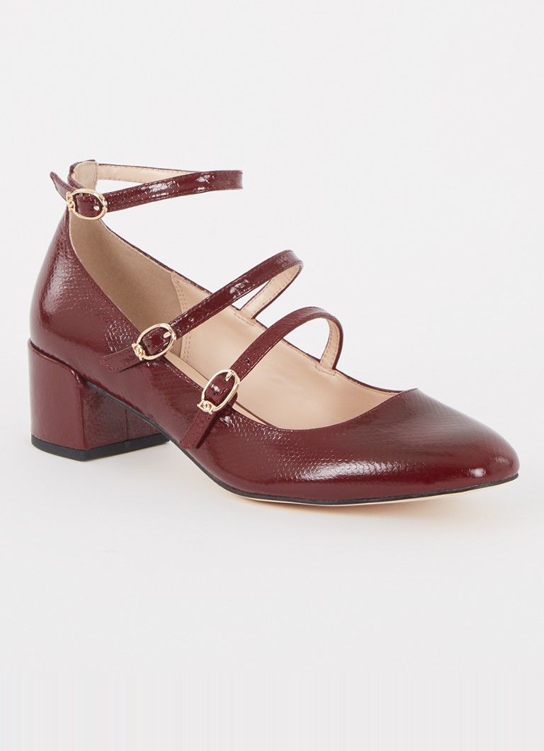 Dune London  Approach pump van leer