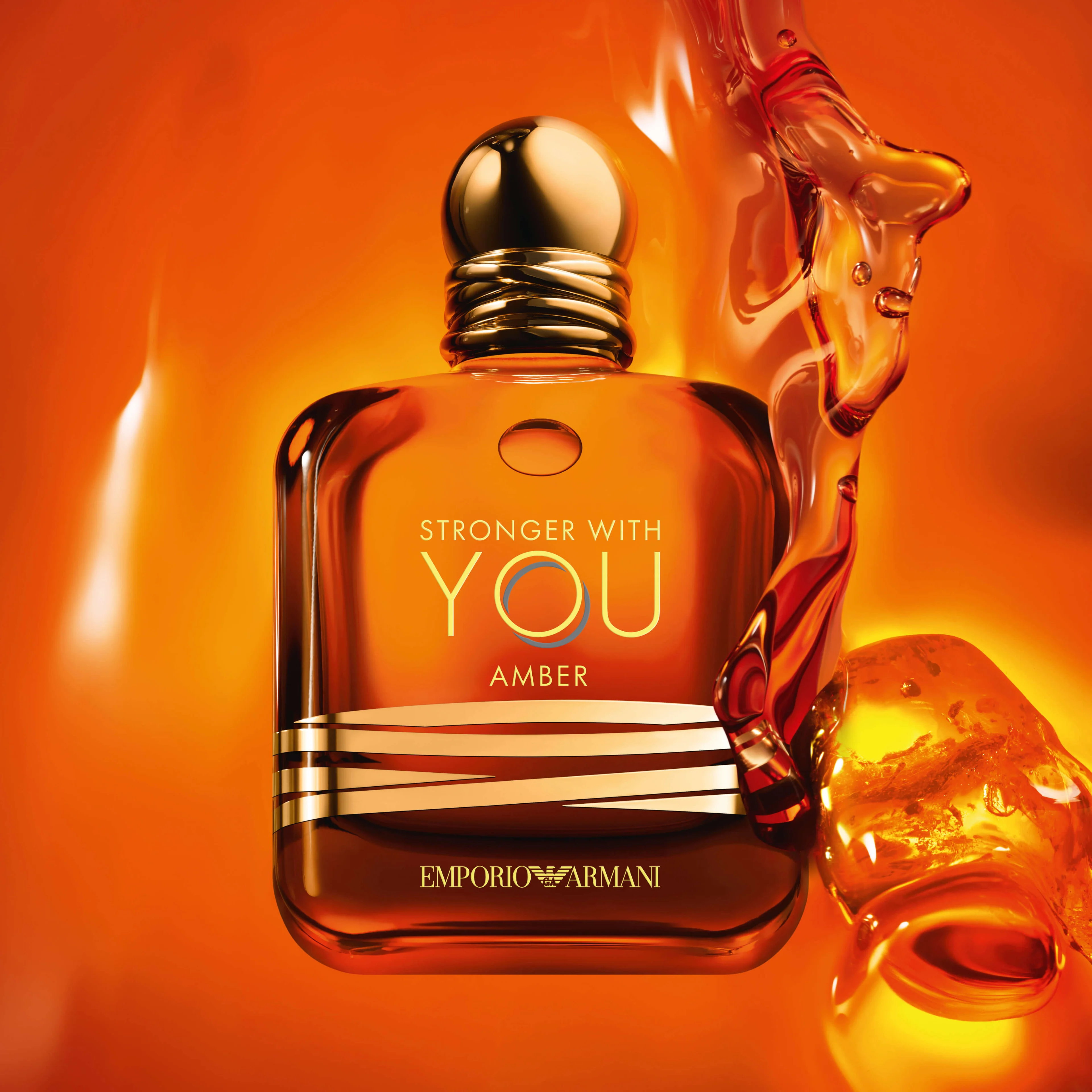 Emporio Armani pre neho Stronger With You Amber - Parfumovaná voda