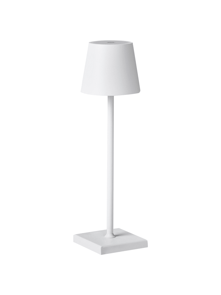 Beliani Tischleuchten BACEIRO in Weiß - (W) 10 x (H) 38 x (L) 10 cm günstig kaufen onesize