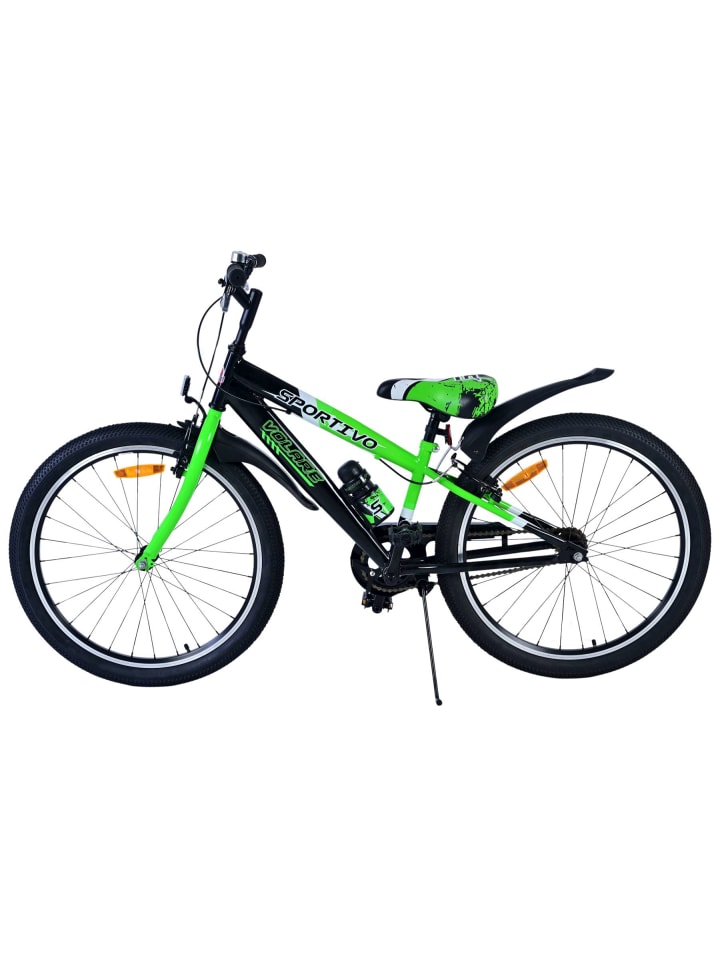 Volare Kinderfahrrad Sportivo Jungen 24 Zoll Kinderrad Grün Zweihandbremsen 8 Jahre günstig kaufen onesize