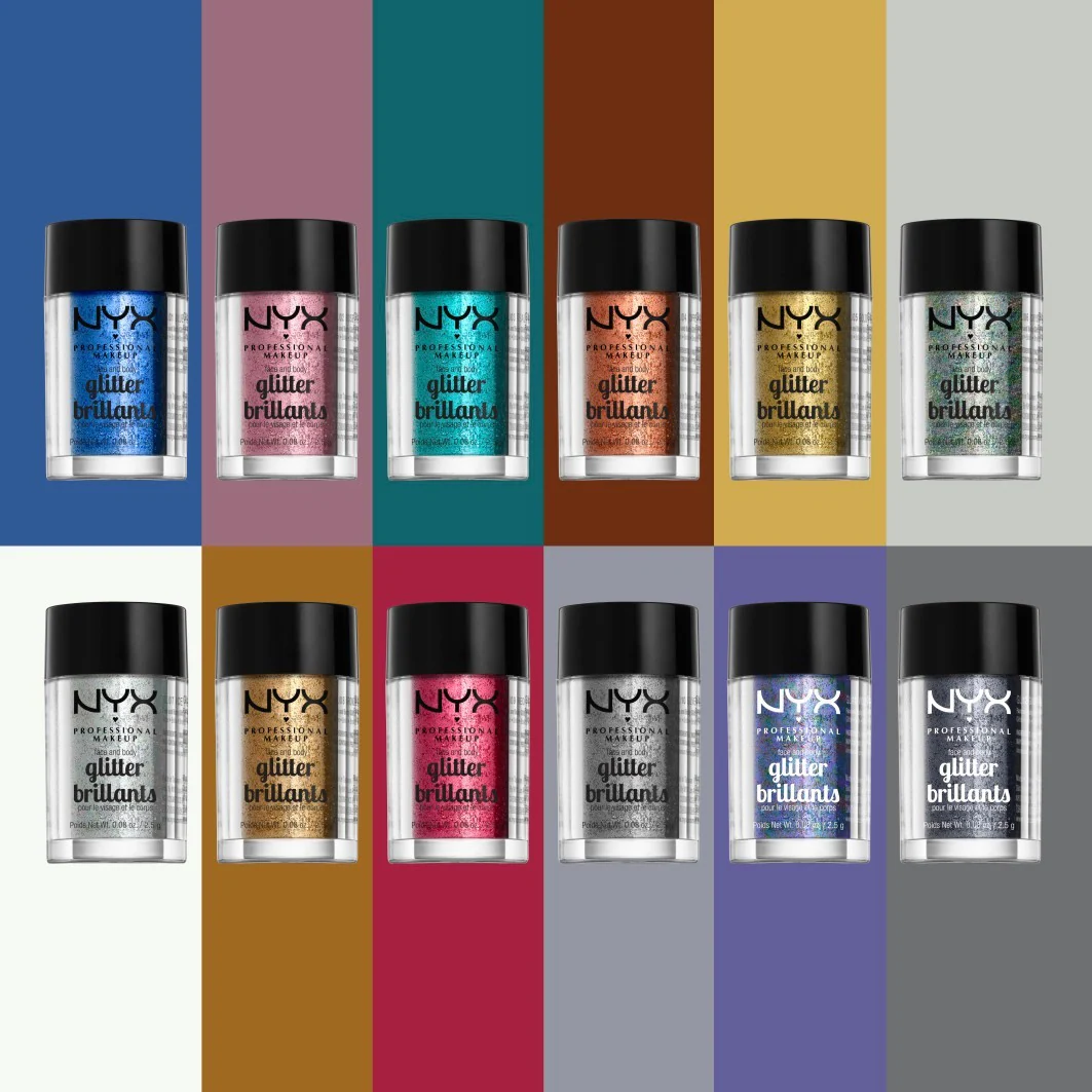 Glitter per viso e corpo NYX Professional Makeup
