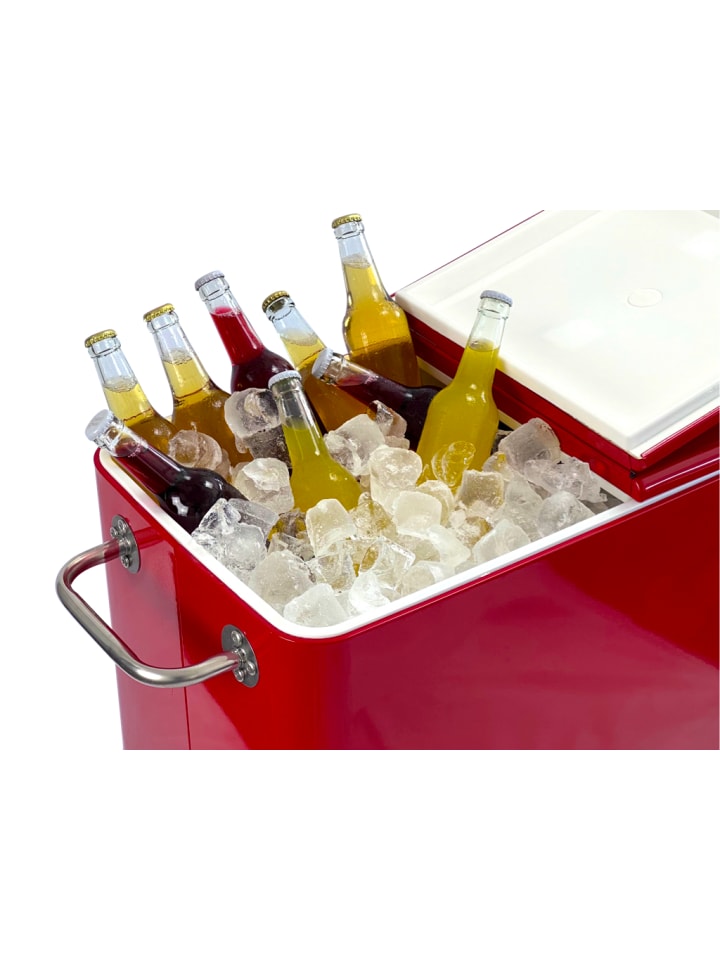 Beachtrekker Kailua Cooler - Kühlbox, Kühlwagen, Getränkekühler, Rot günstig kaufen onesize