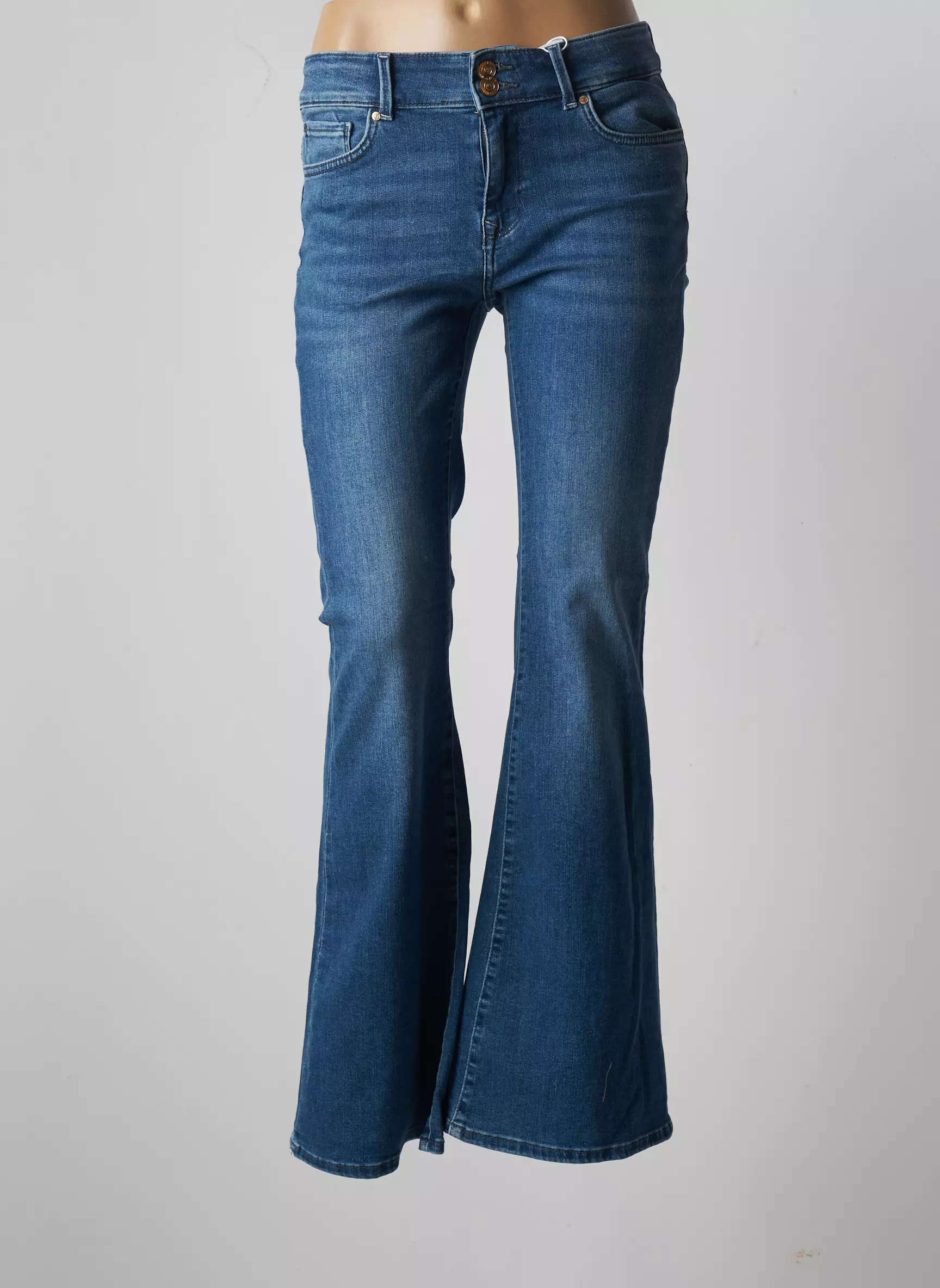 Only Jean Flare Femme couleur bleu