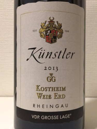 KünstlerRiesling Kostheim Weiß Erd Trocken 2017