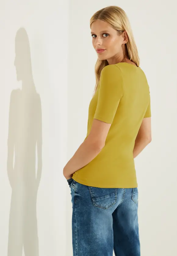 CECIL T-Shirt in Unifarbe