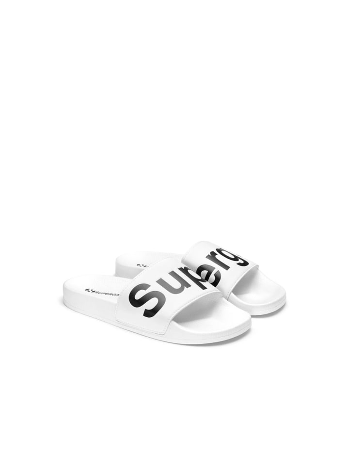 Superga Sandalen 1908 in Weiß/Schwarz-909 günstig kaufen